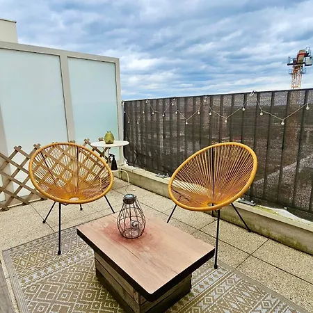Penthouse Lumineux 20min Paris Et Avec 2 Balcons Apartment *